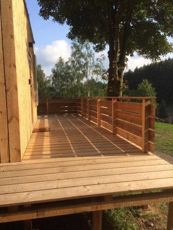 Zinipi Retreat Gelenau "Eule" Villa Bagian luar foto