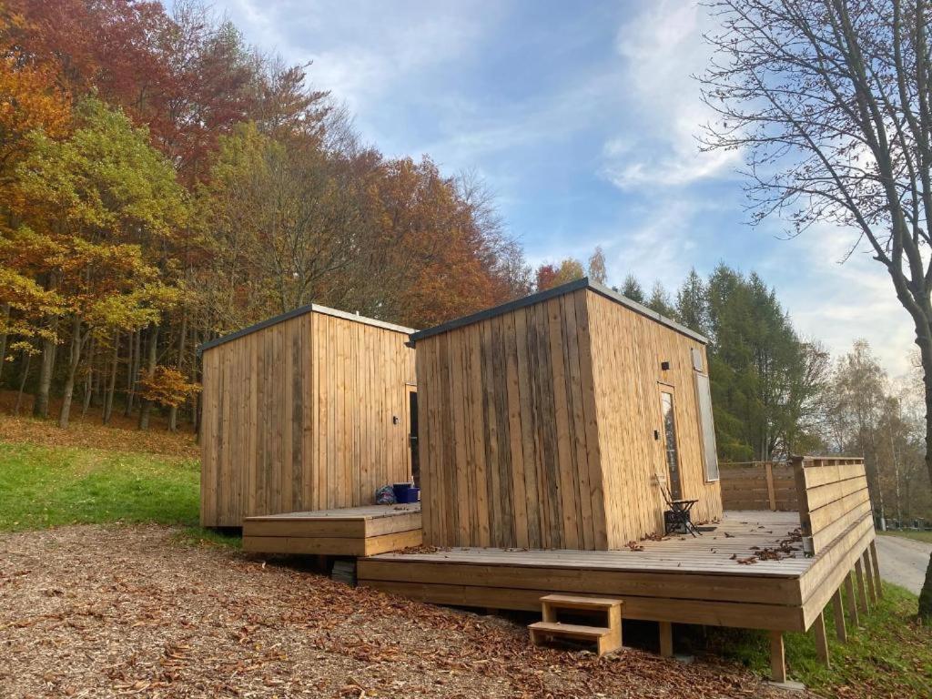 Zinipi Retreat Gelenau "Eule" Villa Bagian luar foto