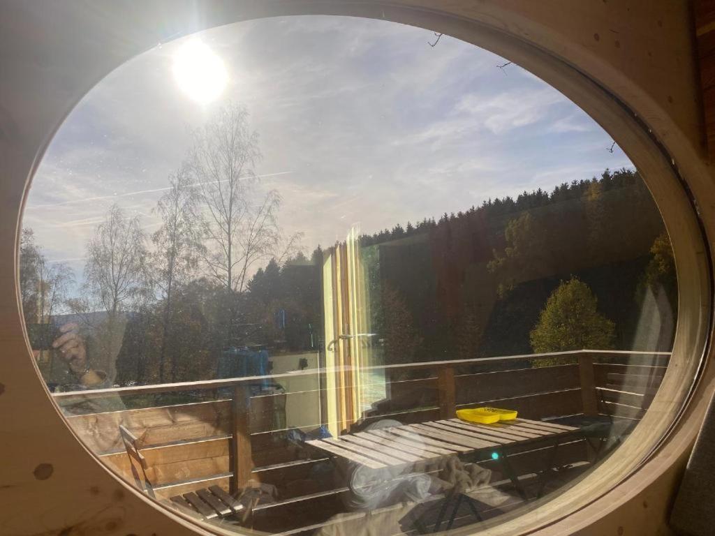 Zinipi Retreat Gelenau "Eule" Villa Bagian luar foto
